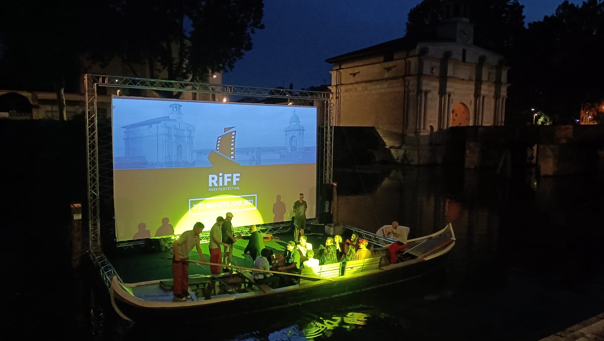 Cerimonia di premiazione vincitori River Film Festival 2023